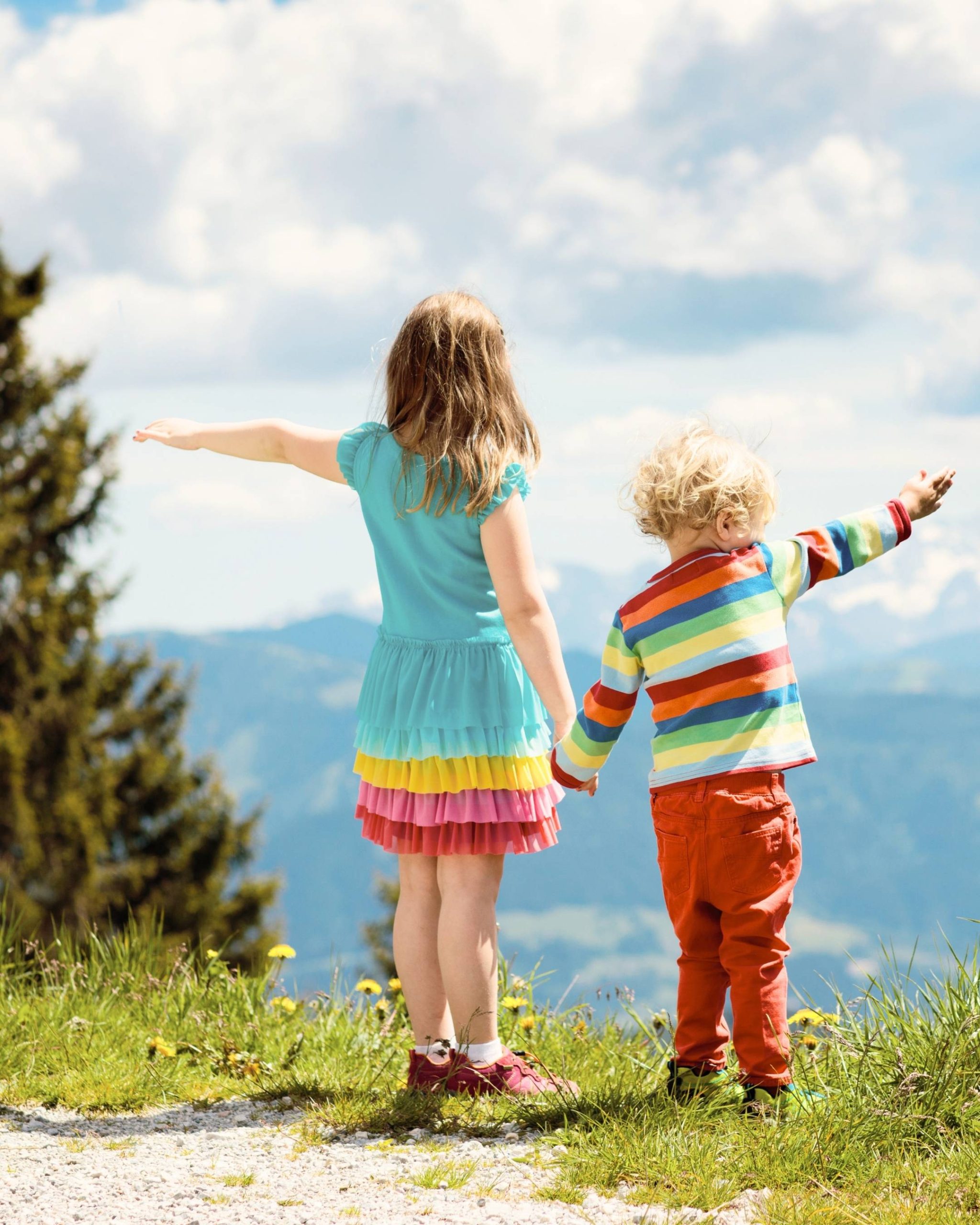 kids on wv mountain